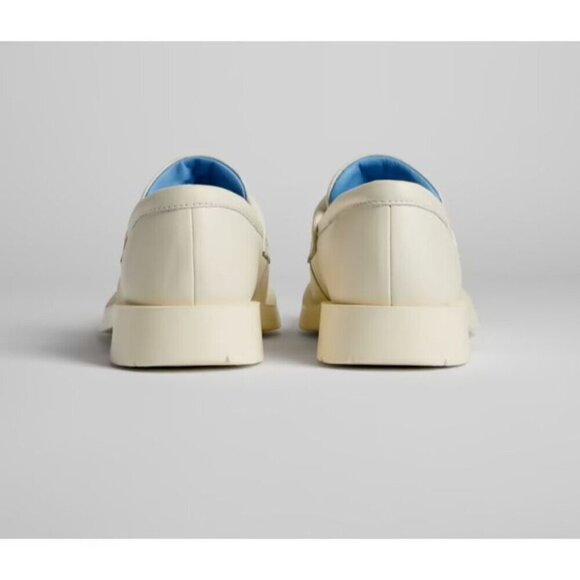 CamperLab Mil 1978 Padded Leather Loafers 37 US 7 Womens Ivory Camper Lab $245 - Picture 12 of 13